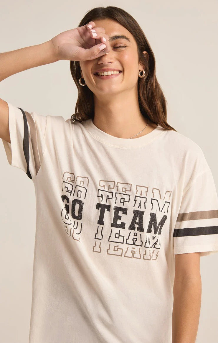 Z Supply Go Team Boyfriend Tee