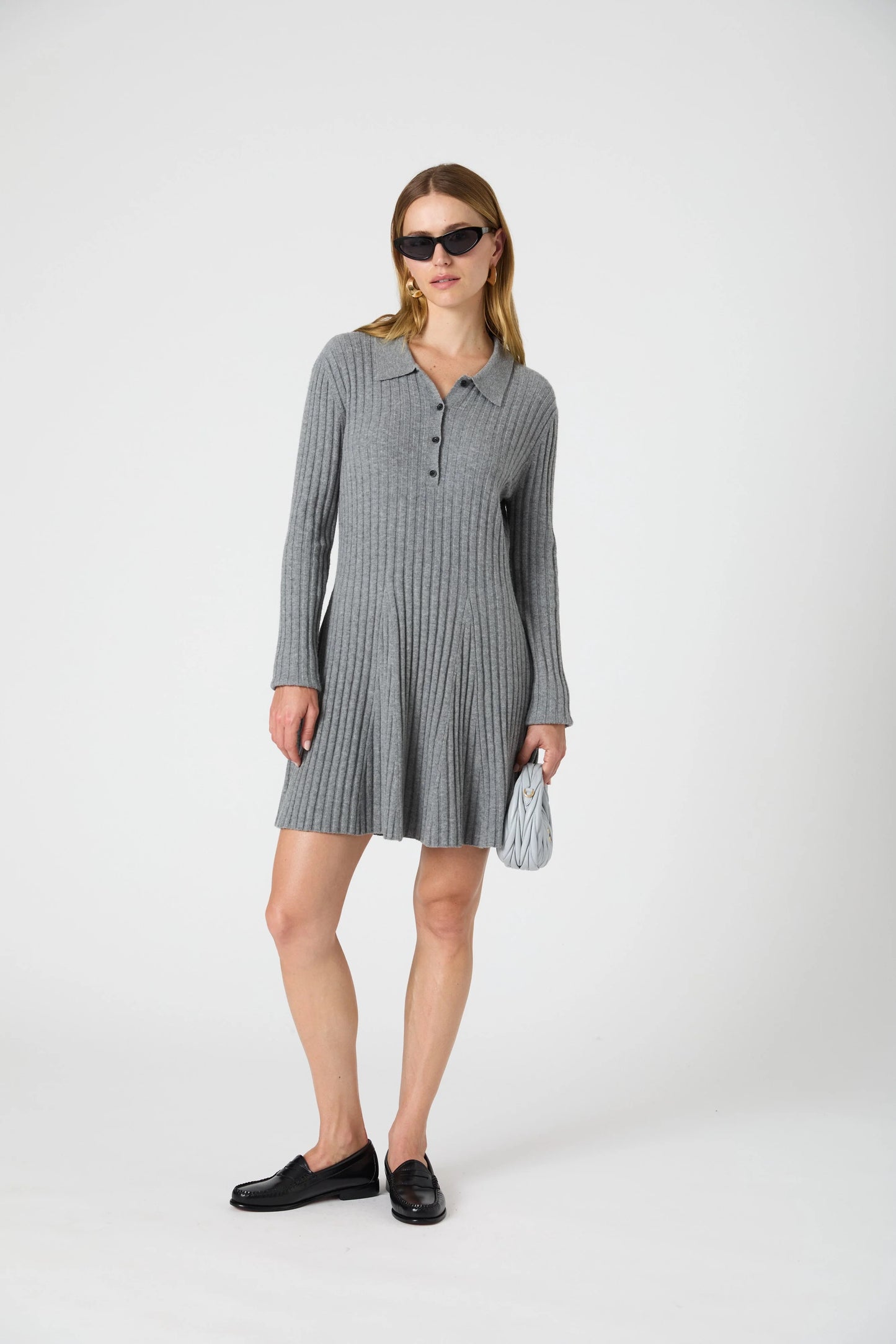 French Connection Vhari Button Up Dress