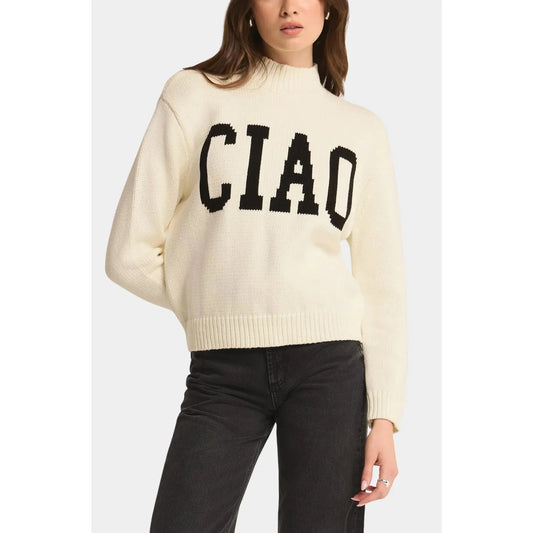 Z Supply CIAO Intarsia Sweater