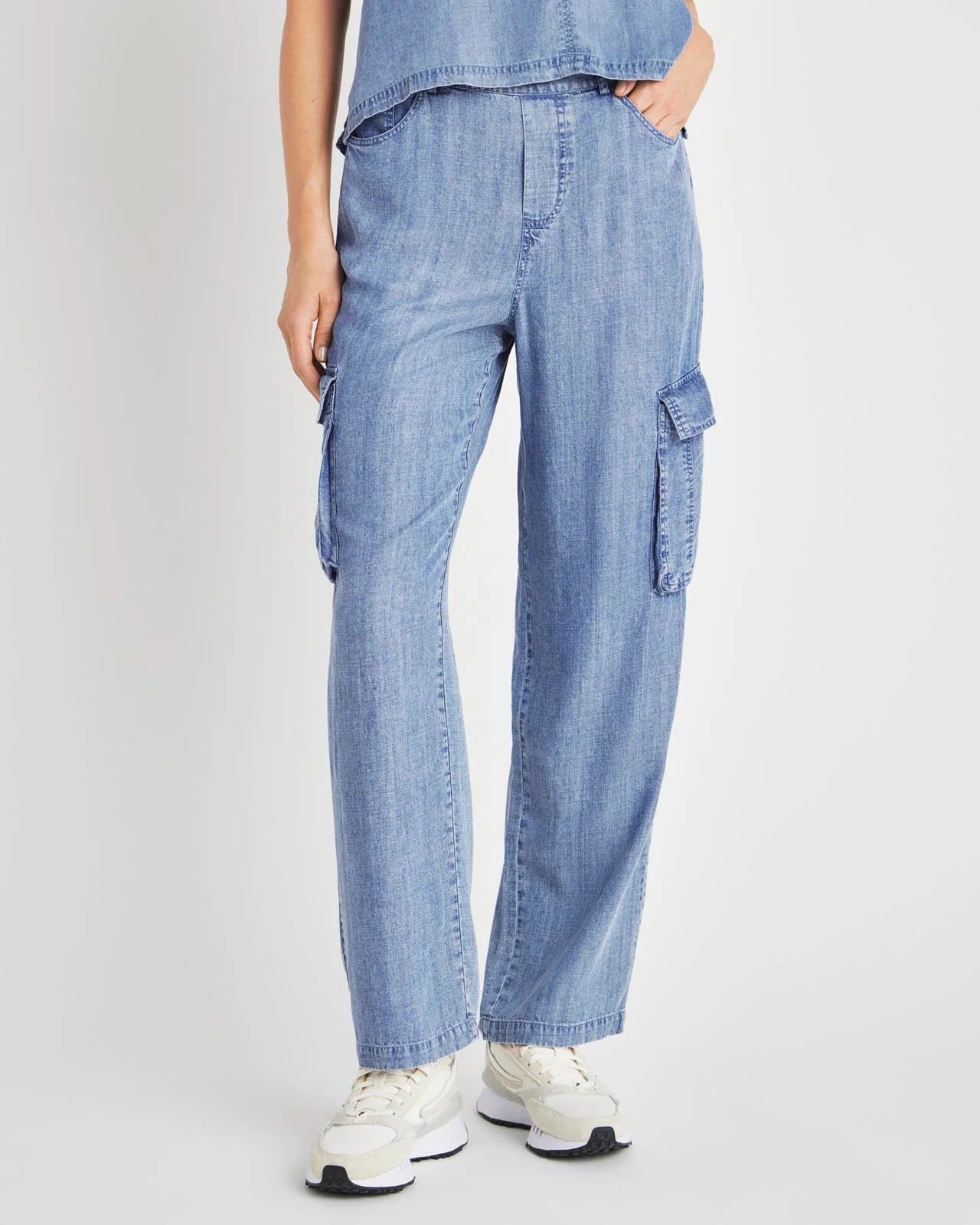 Splendid Aven Indigo Cargo Pant