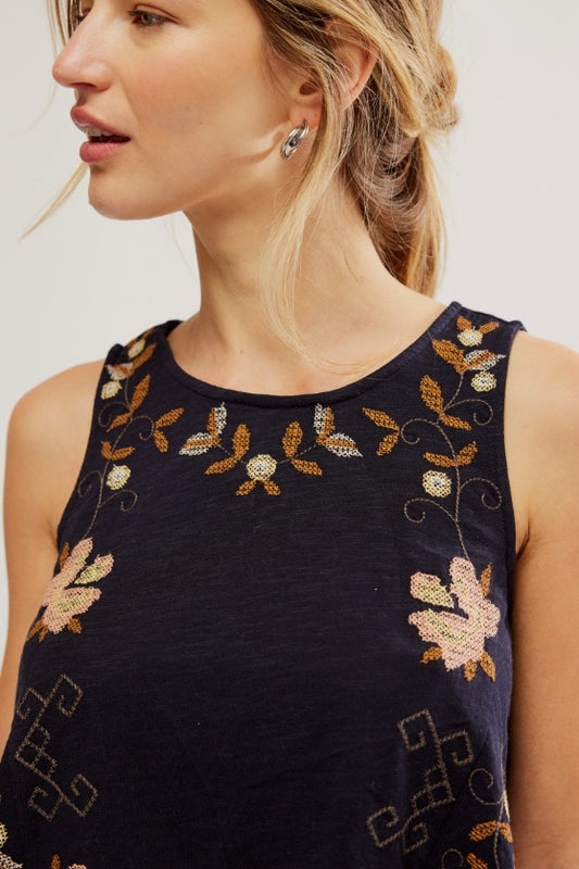 FP Fun & Flirty Embroidered Top