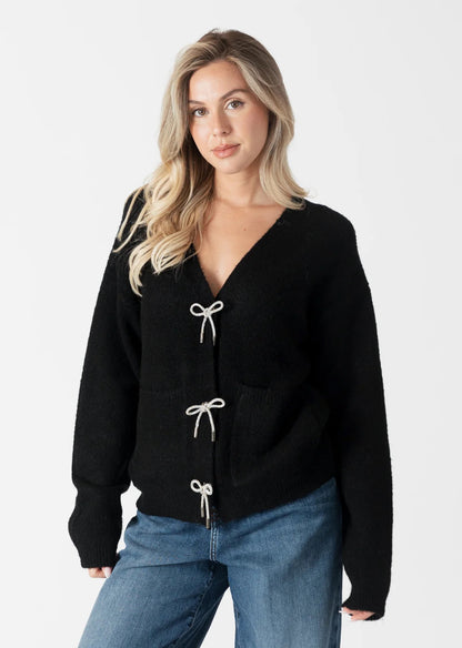 Lyla&Lux Stella Bows Cardigan