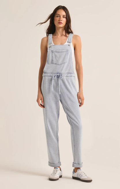 Z Supply Knit Denim Overall