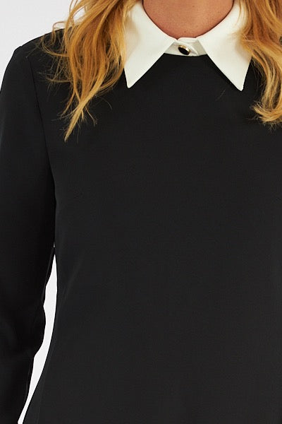 French Connection Echo L/S Collared Dress