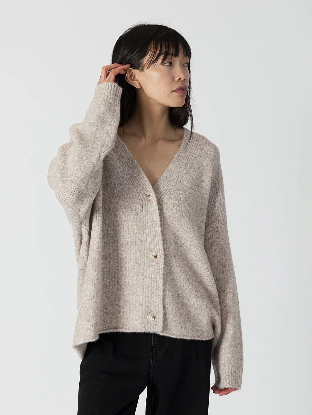 Lyla&Lux Asher Eco Oversized Cardigan