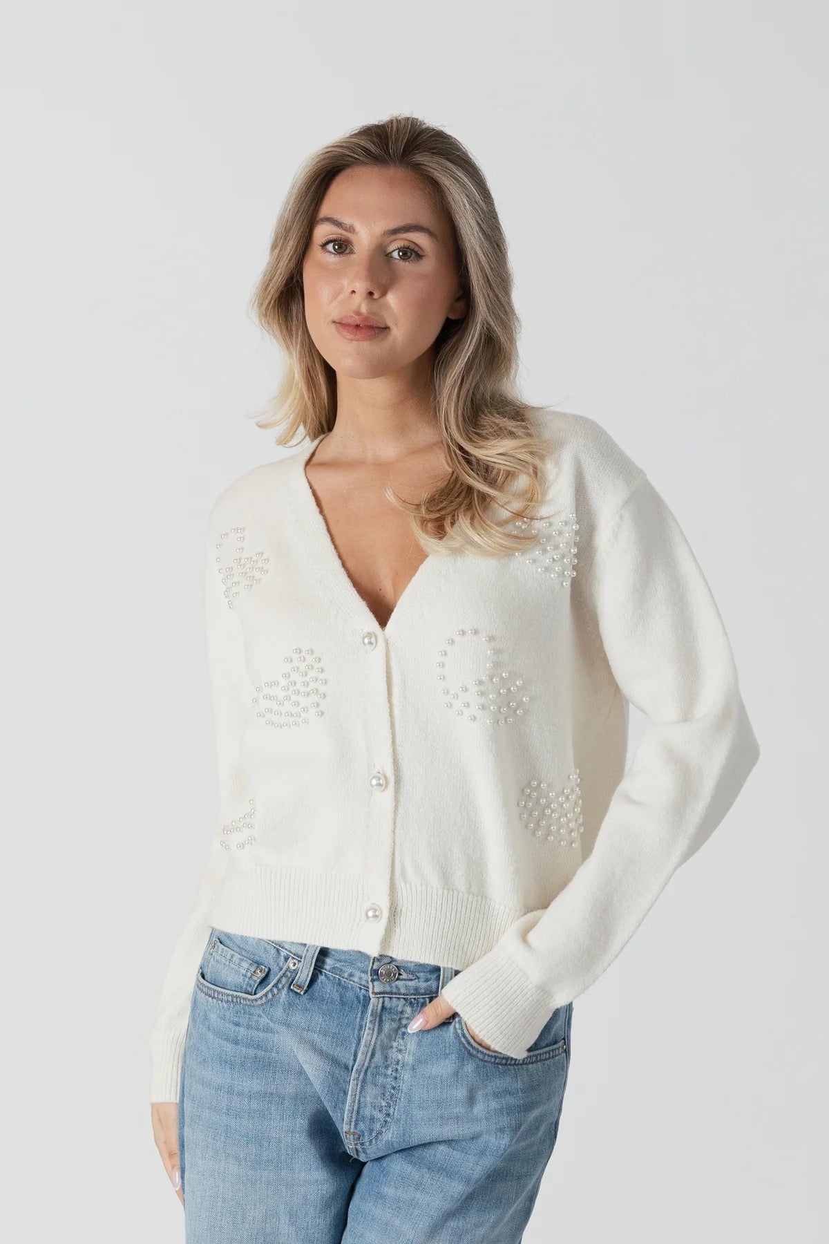 Lyla&Lux Kailie Heart Cardigan