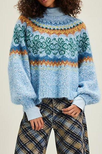 Free People Festive Frost Sweater