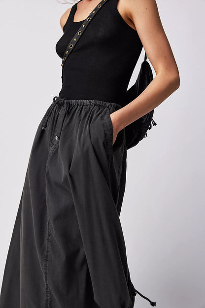 Free People Picture perfect paracute skirt