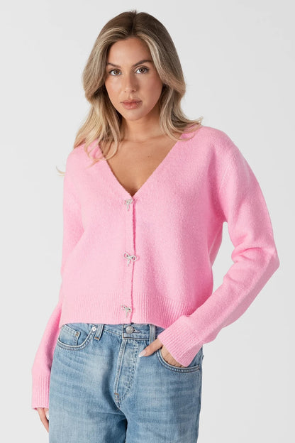 Lyla&Lux Kailie Cardigan w Bow