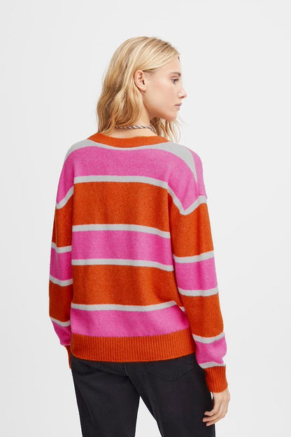 ICHI IHMOTIF Cardigan sweater