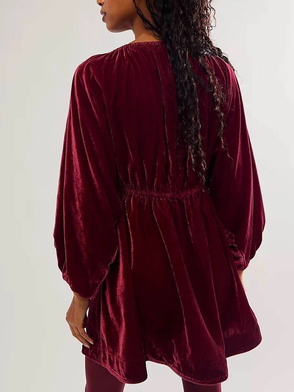 Free People Portia Velvet Mini Dress