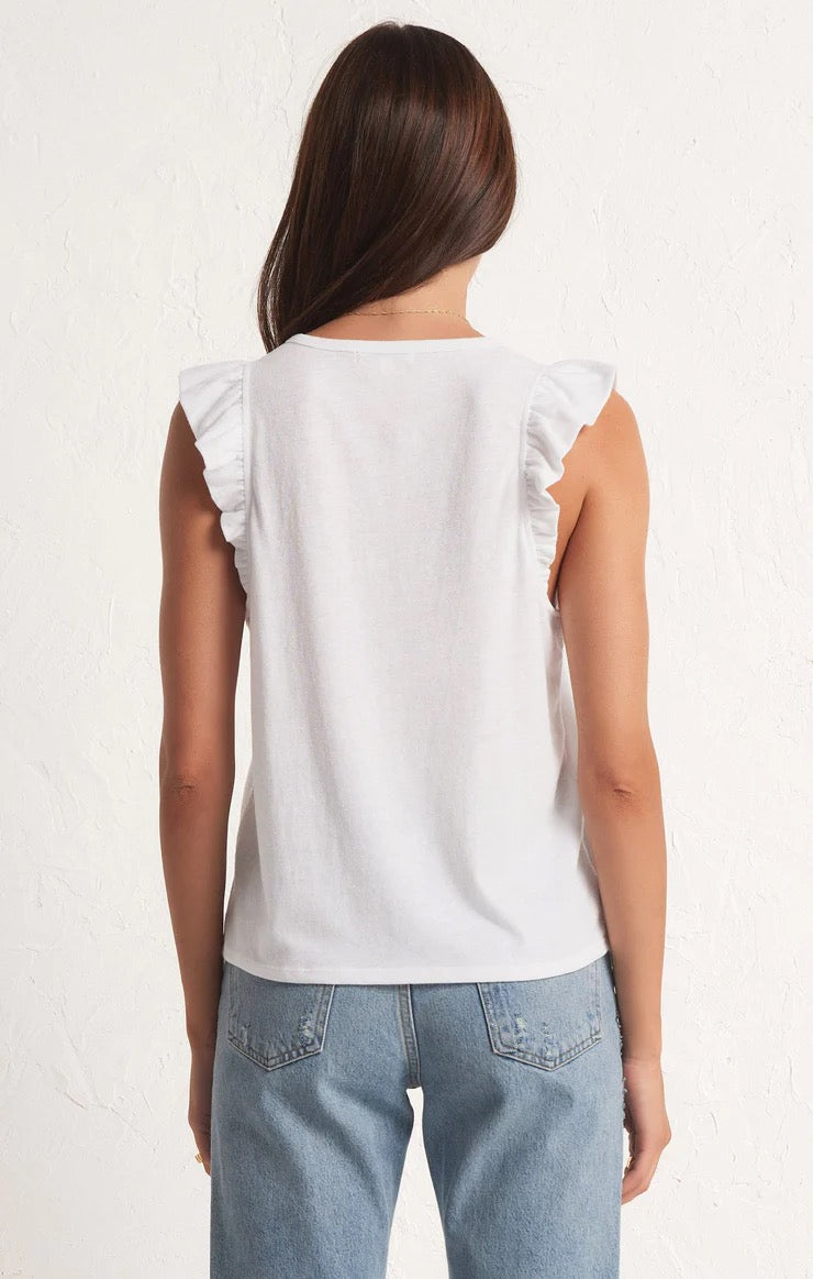 Z Supply Abby Flutter Tee