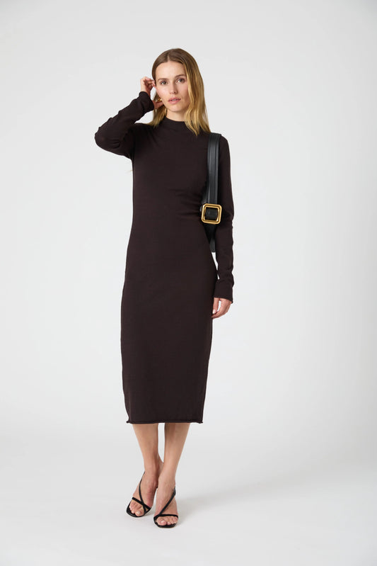 French Connection Cosysoft Side Slit Midi Dress