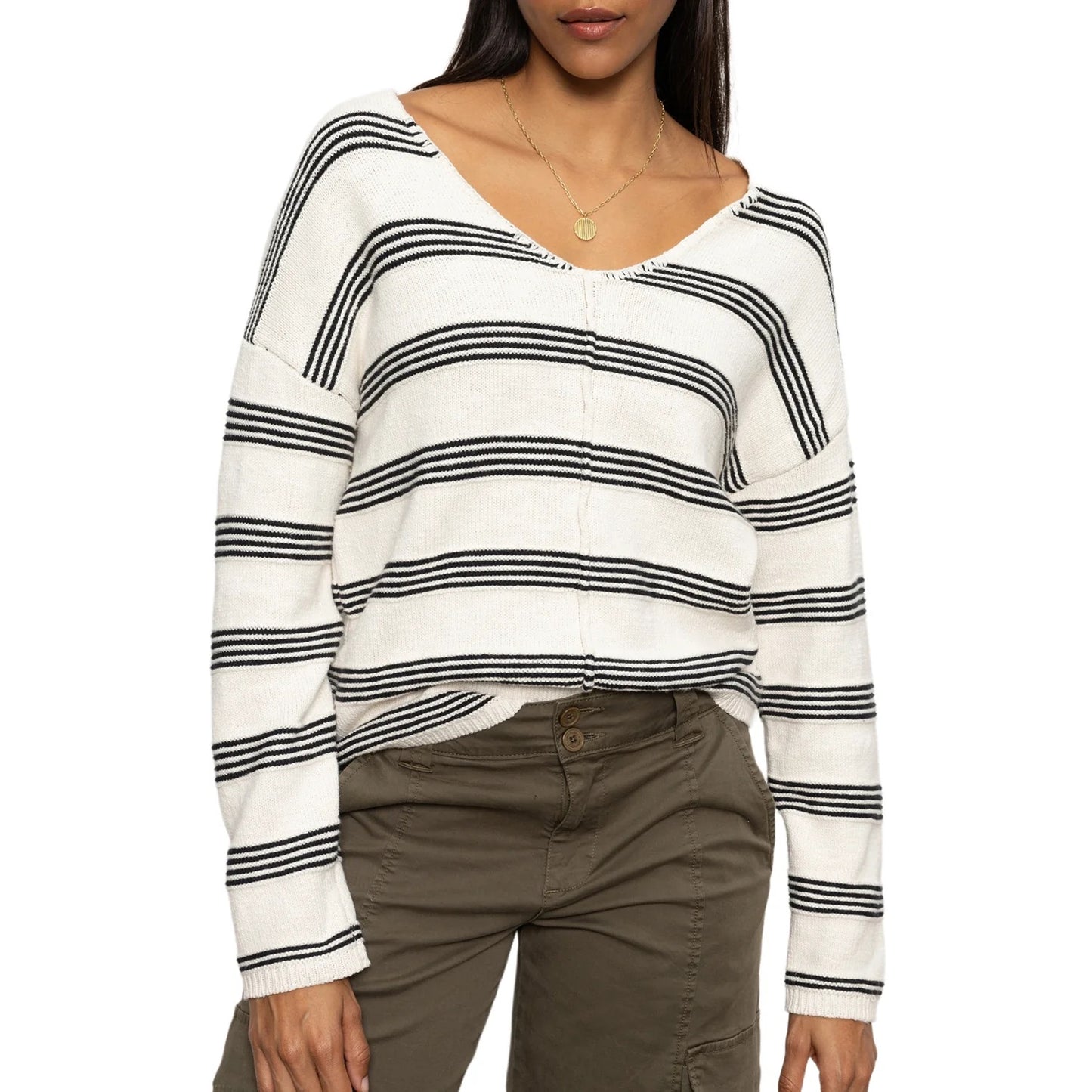 Sanctuary Easy V-Neck Sweater