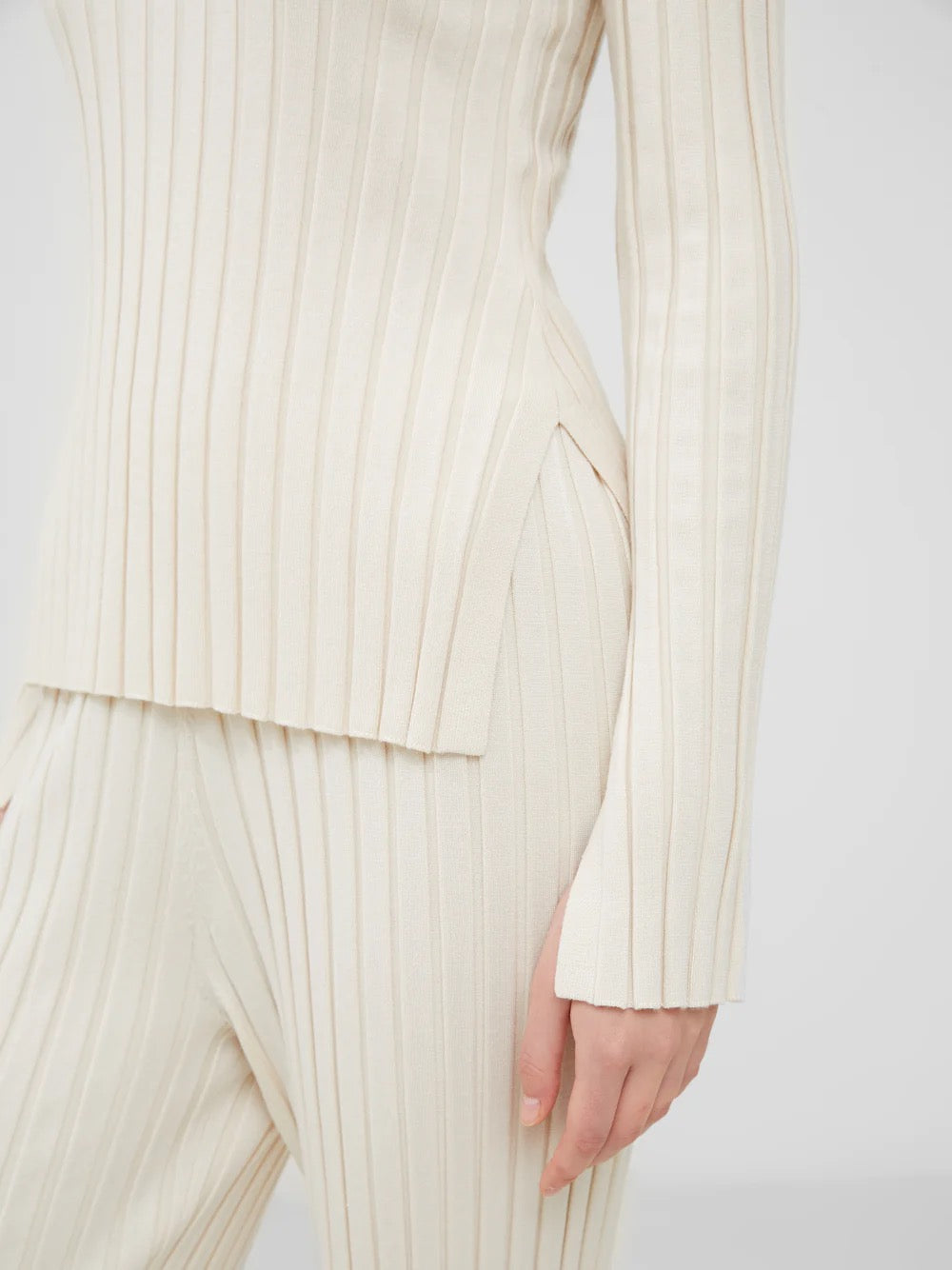 French Connection Minar Pleated Sweater