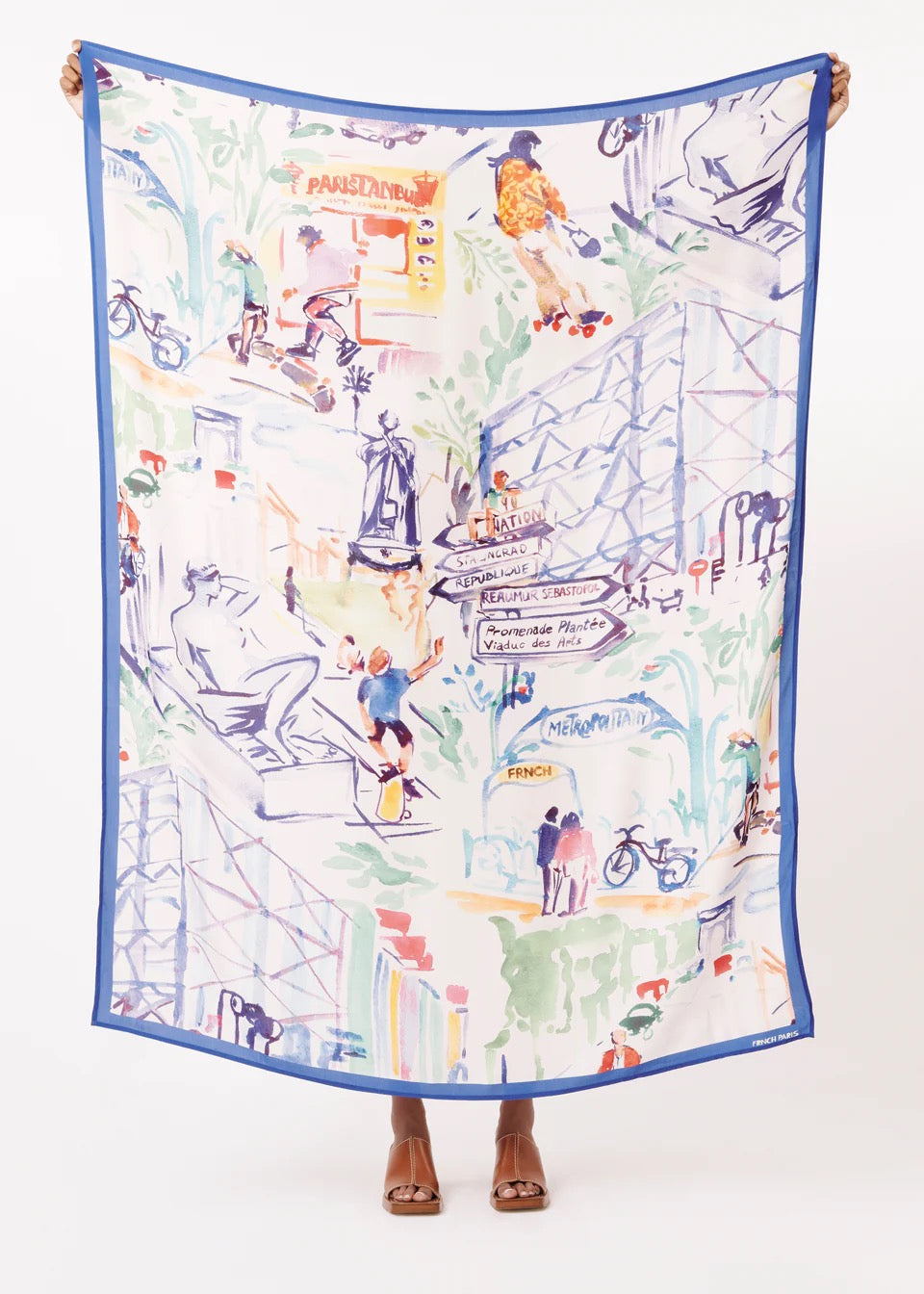 FRNCH Printed Scarf/Syrong