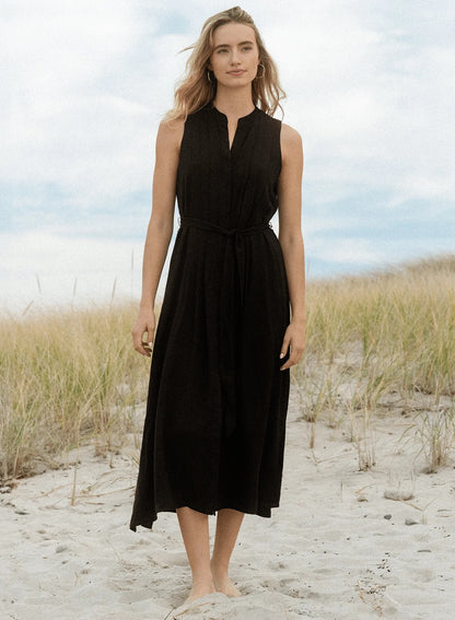 Bella Dahl Pintuck Maxi Dress