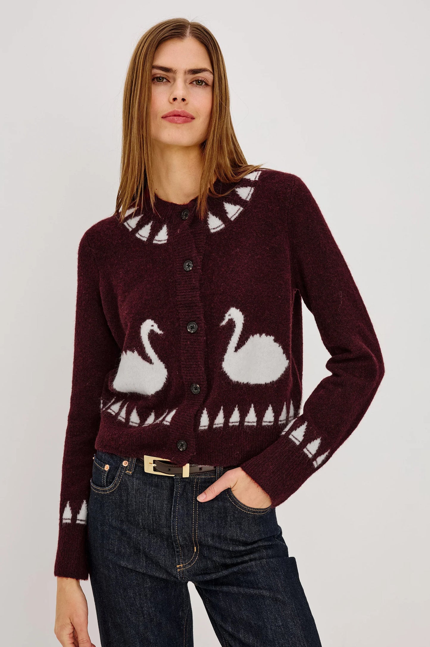 Rails Millie Swans Cardigan