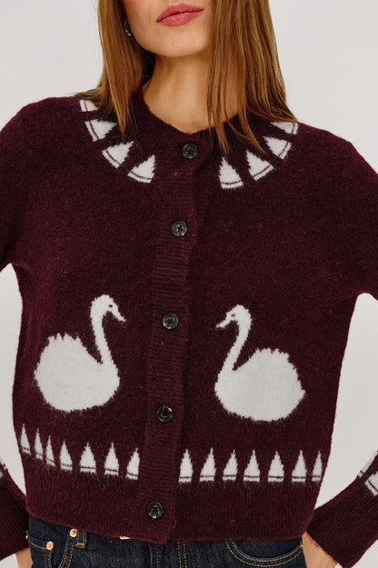 Rails Millie Swans Cardigan