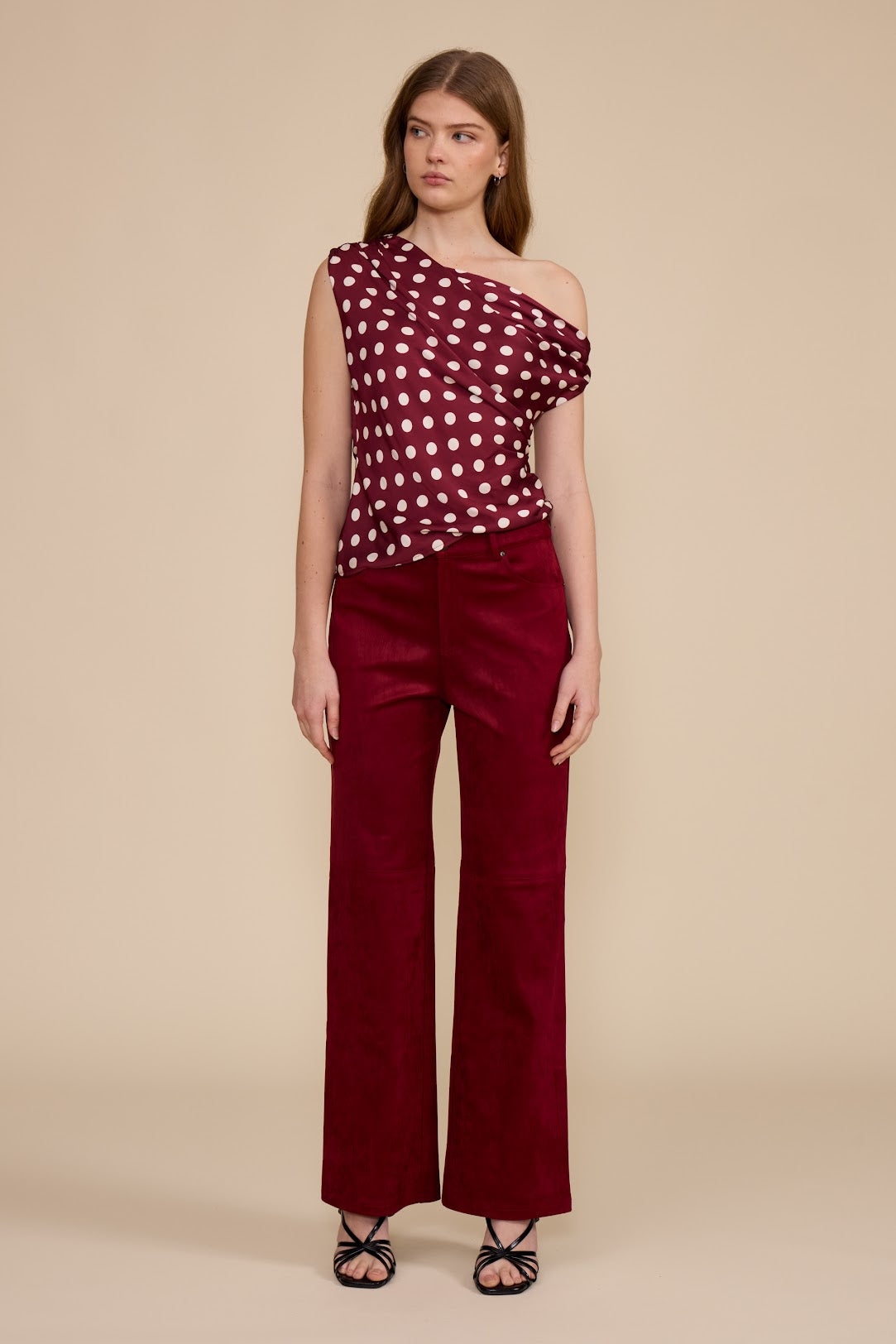 Lucy Paris Bobbie Asymmetrical Top