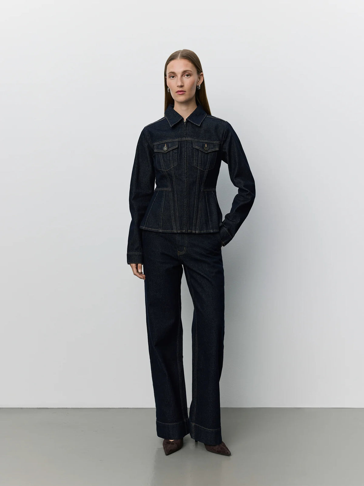 Sofie Schnoor SAVAKISW Slim Fit Denim Jacket