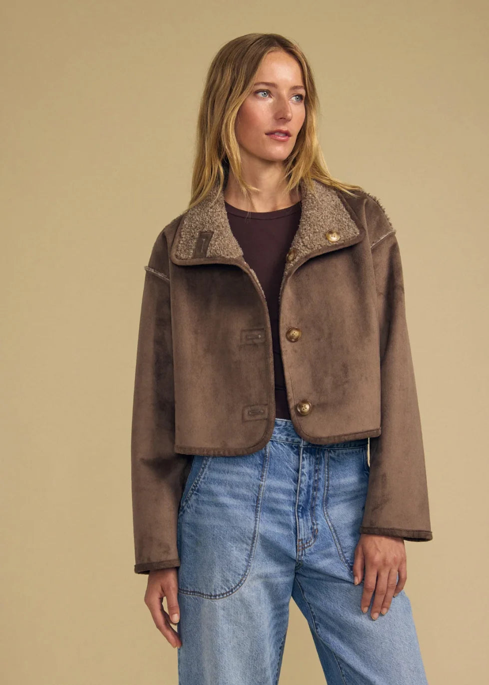 Velvet Esme Lux Sherpa Jacket