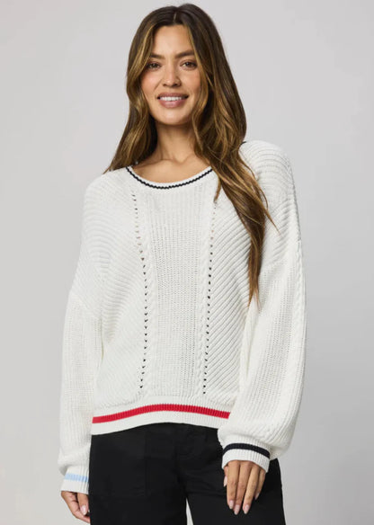 Splendid Vienna Tipped Sweater