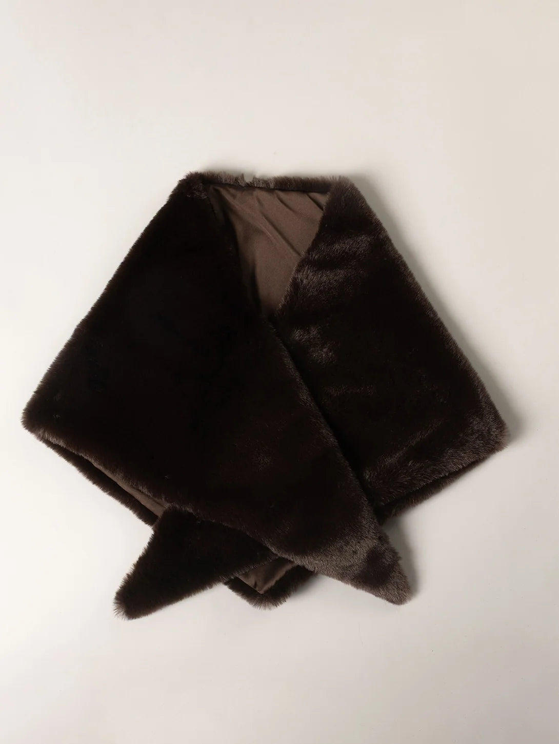 Lyla&Lux Triangle Faux Fur Scarf