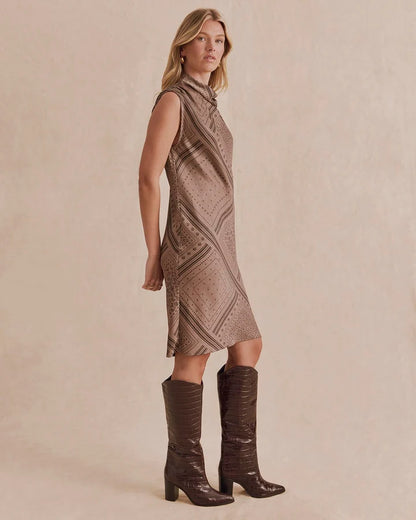 Splendid Scout Mockneck Mini Dress