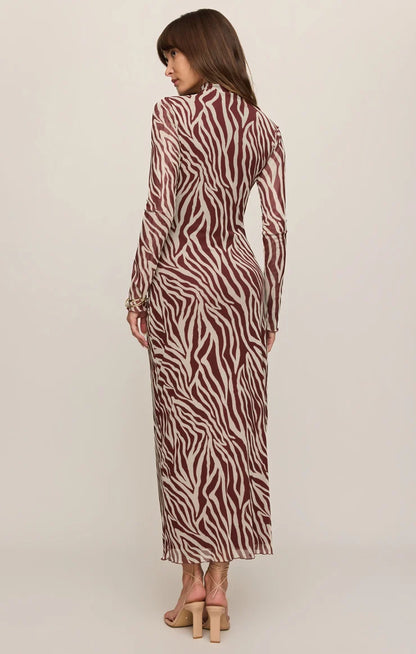 Z Supply Sevilla Zebra Mesh Midi