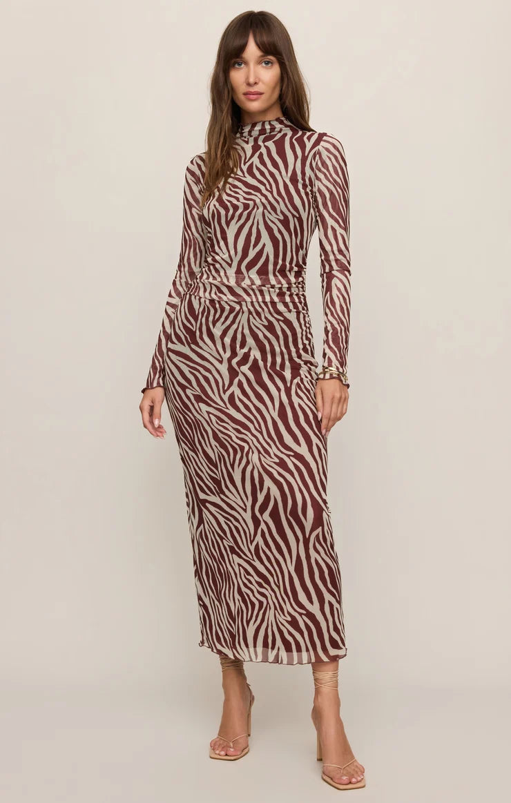 Z Supply Sevilla Zebra Mesh Midi