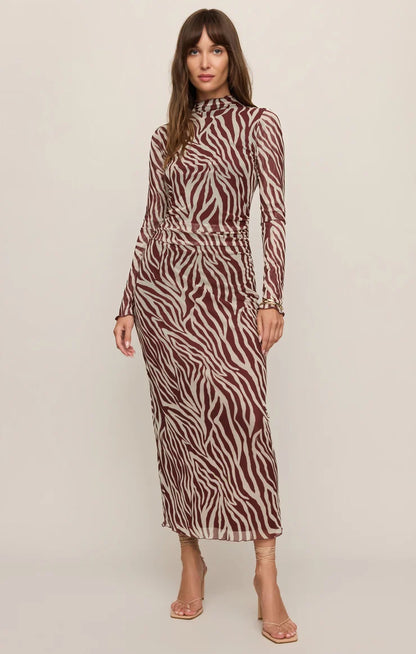 Z Supply Sevilla Zebra Mesh Midi