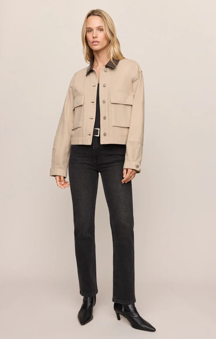Z Supply Rey Cropped Chore Jacket