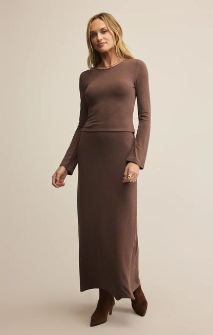 Z Supply Demure Maxi Skirt and Top