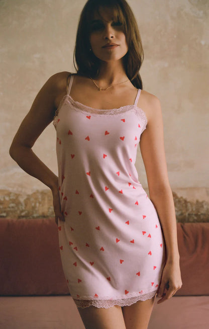 Z Supply Little Things Heart Chemise