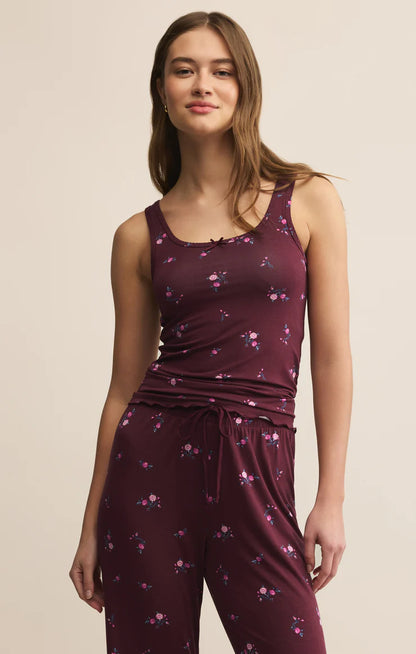 Z Supply At Ease Ditsy Loungeset