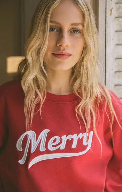 Z Supply Holiday Sweatshirt