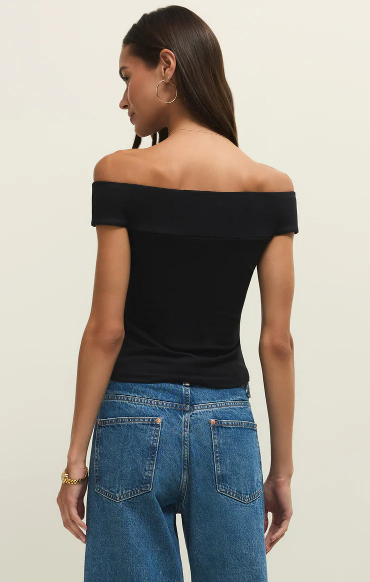 Z Supply Second Skin Off Shoulder Top