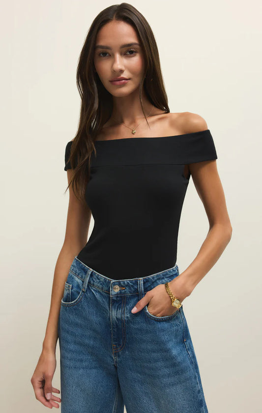 Z Supply Second Skin Off Shoulder Top