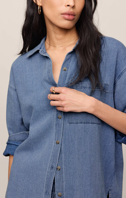 Z Supply Perfect Twill Button Up