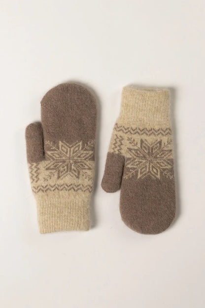 Lyla & Lux Fairisle Printed Mittens