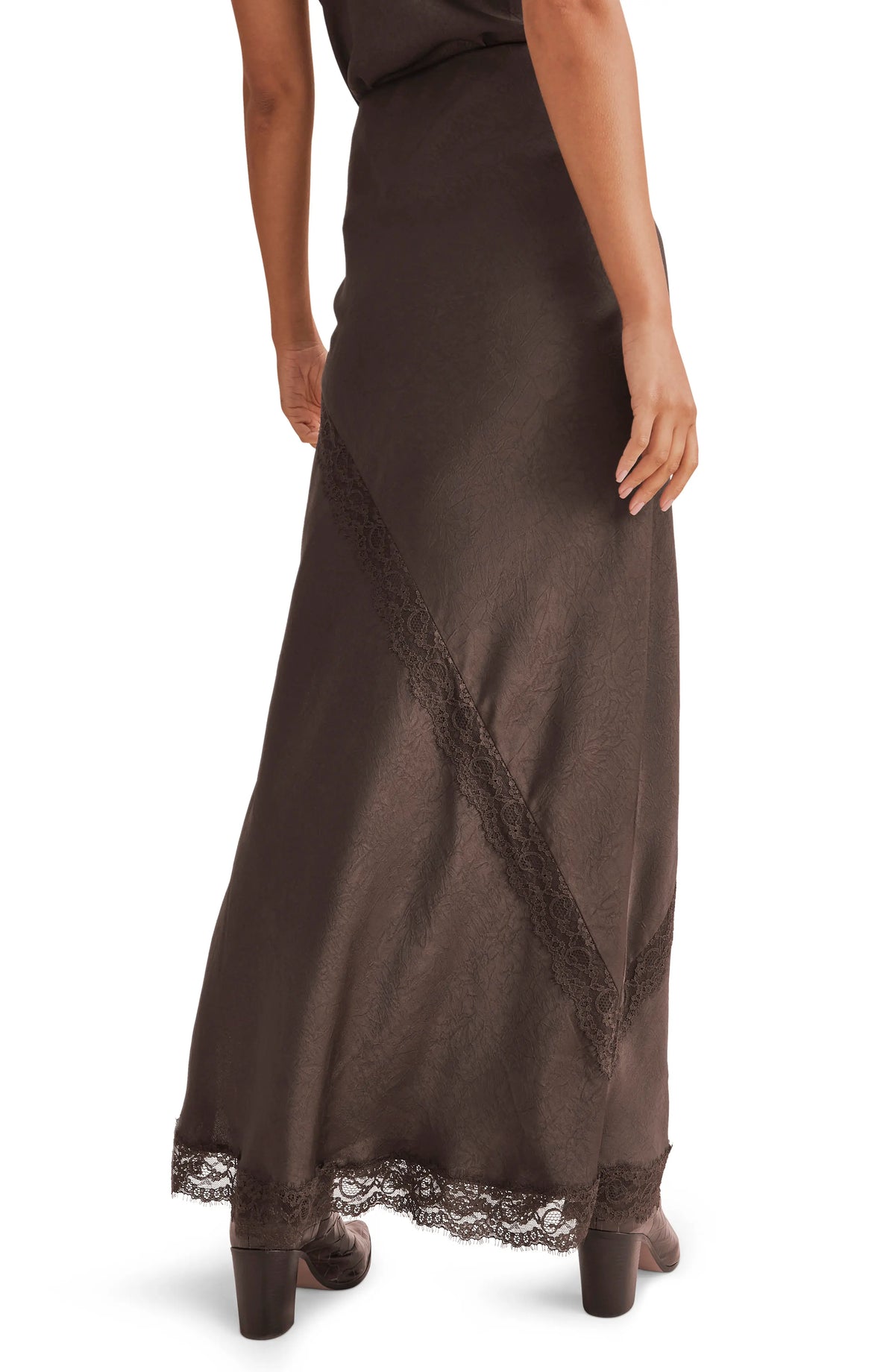 Splendid Penelope Lace Maxi Skirt