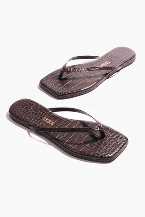 Tkees Square Toe Croc