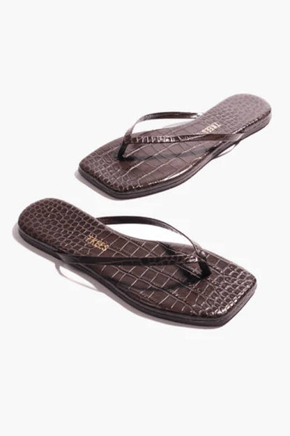 Tkees Square Toe Croc