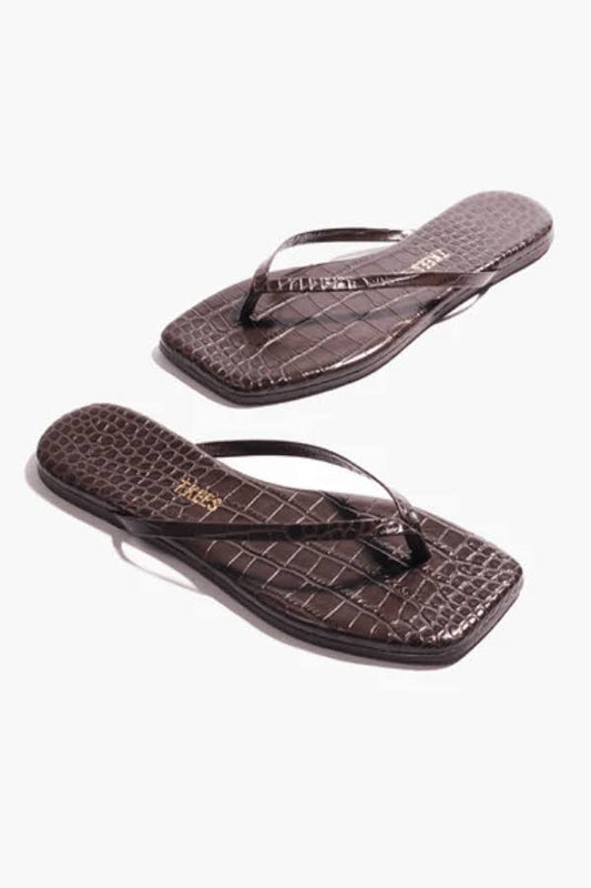 Tkees Square Toe Croc