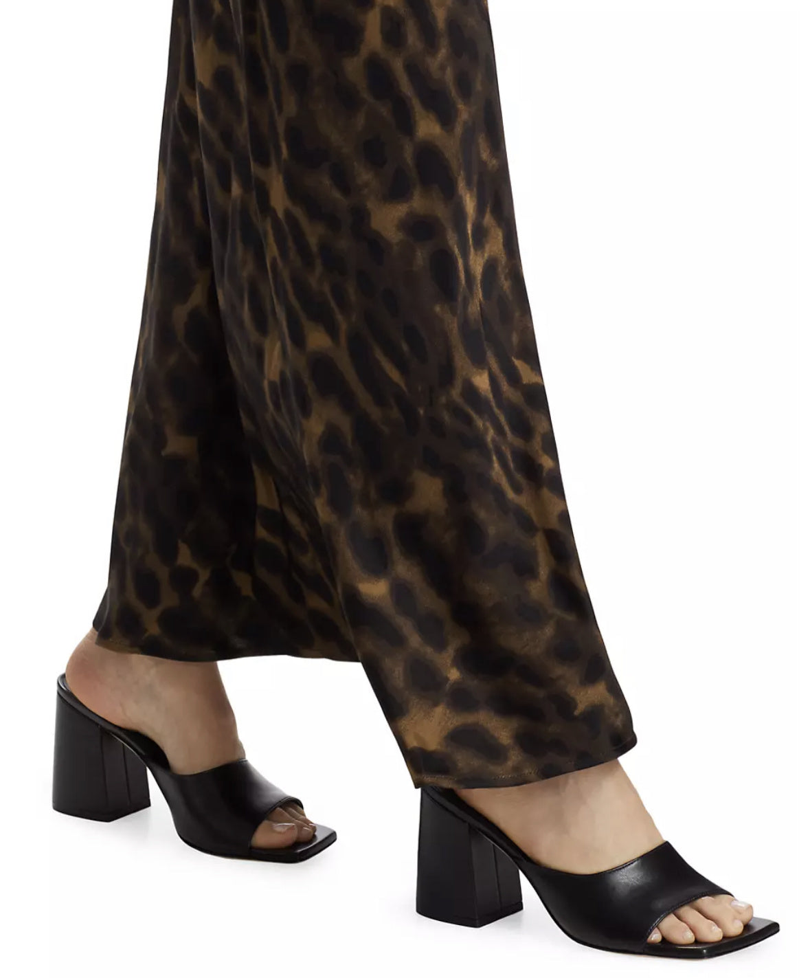 Rails Leia Umber Leopard Satin Skirt