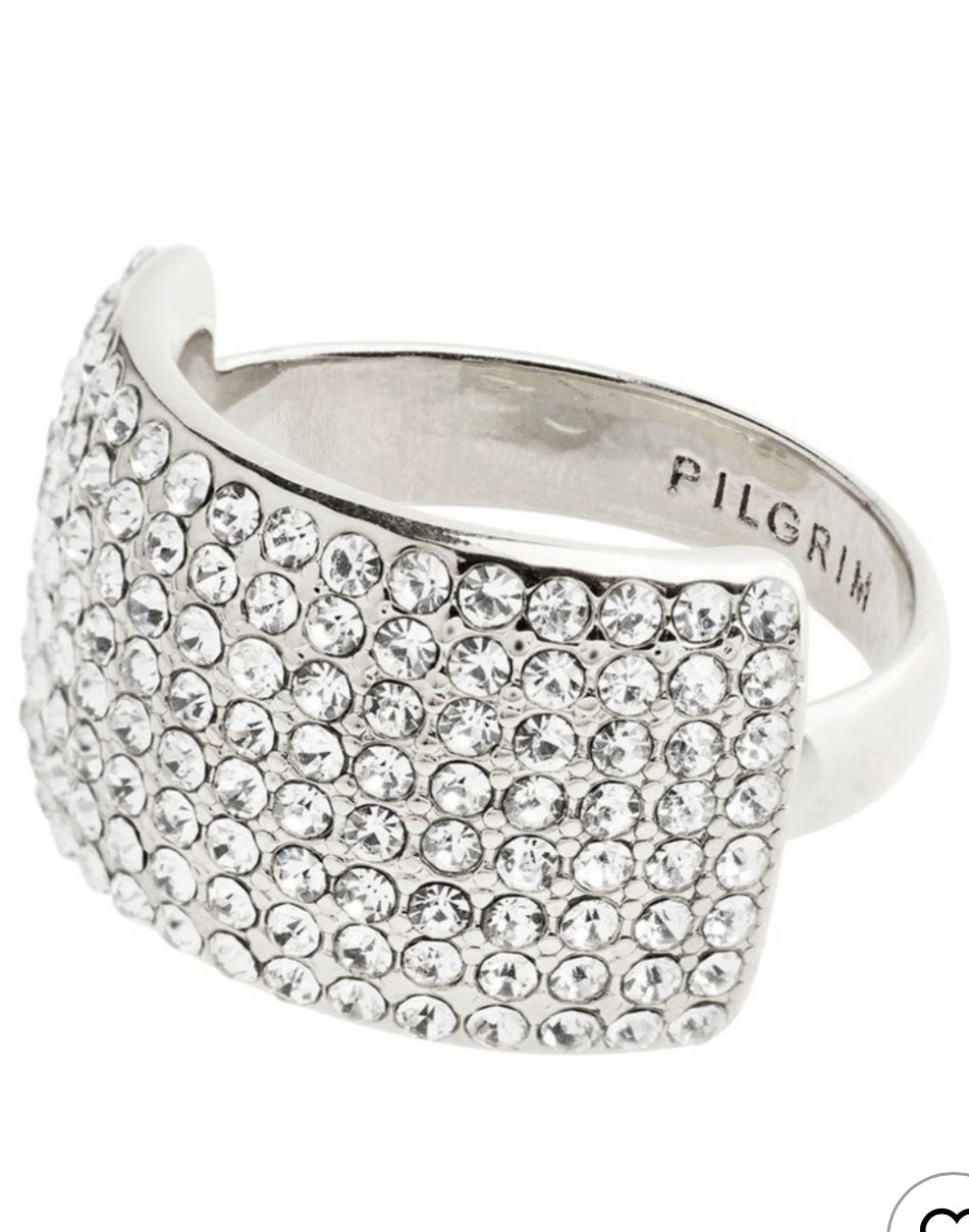 Pilgrim Aspen Crystal Ring