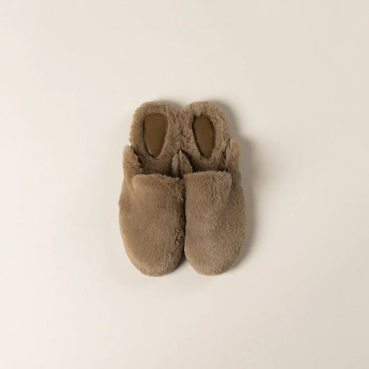 Lyla & Lux Faux Fur Mule