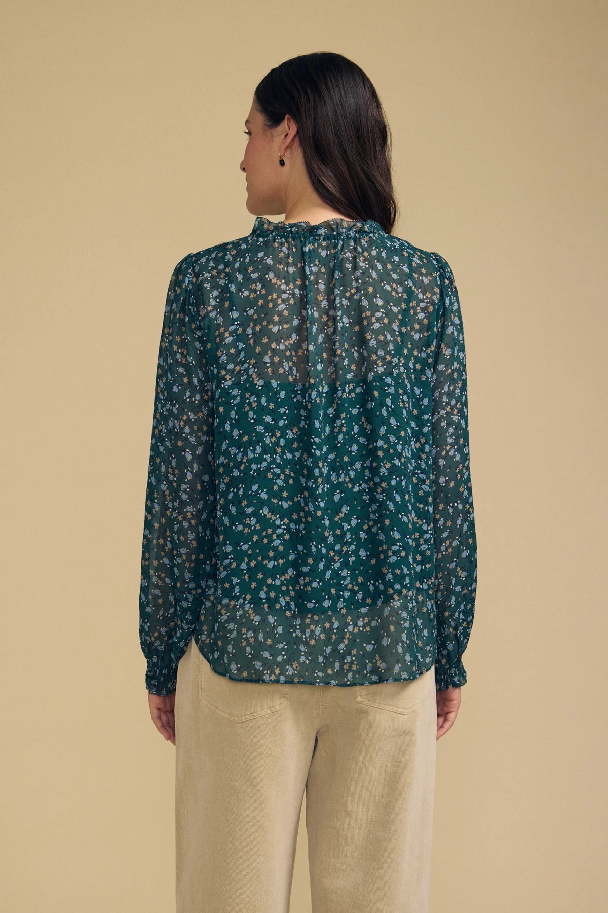Velvet Mara Flora Print Top
