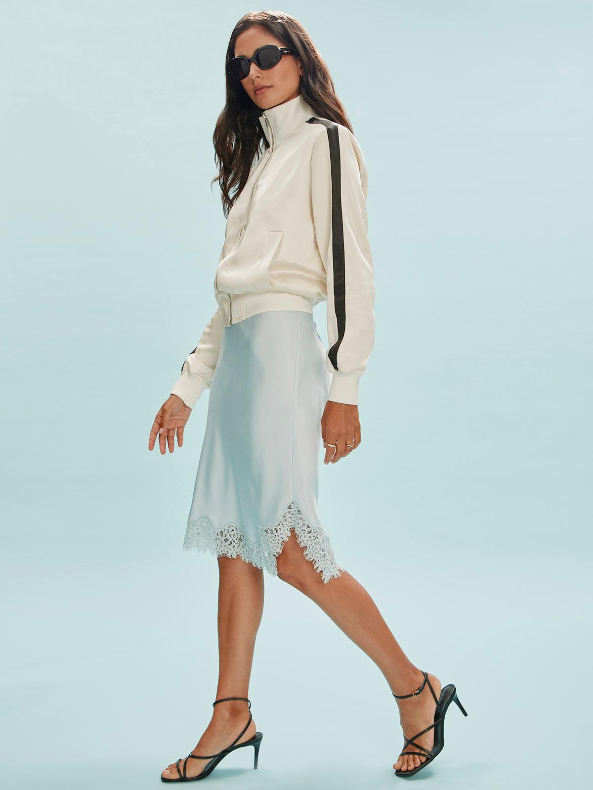 Sanctuary Effortless Lace Slip Skirt